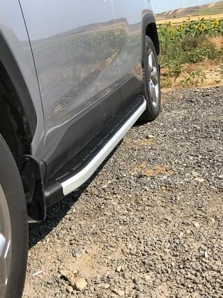 Бокові пороги Fullmond (2 шт., алюміній) для Toyota Rav 4 2019- рр
