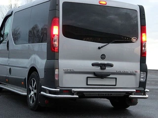 Задній захист AK-Special (нерж) для Renault Trafic 2001-2015 рр