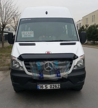 Дефлектор капота 2013-2025 (V2, EuroCap) для Mercedes Sprinter W906 рр