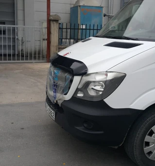 Дефлектор капота 2013-2025 (V2, EuroCap) для Mercedes Sprinter W906 рр
