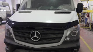 Дефлектор капота 2013-2025 (V1, EuroCap) для Mercedes Sprinter W906 рр