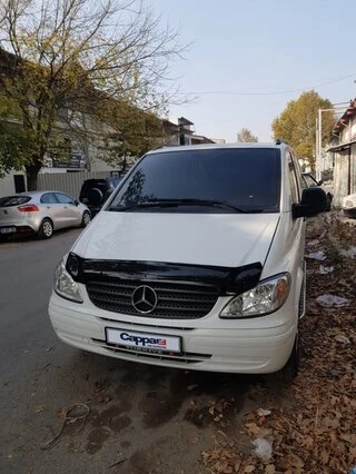 Дефлектор капоту (EuroCap) для Mercedes Vito W639 2004-2014 рр