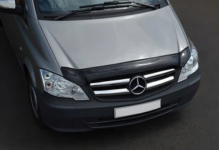 Дефлектор капоту (EuroCap) для Mercedes Vito W639 2004-2014 рр