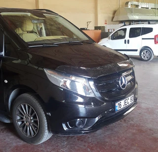 Дефлектор капоту EuroCap для Mercedes Vito / V-class W447 2014- рр