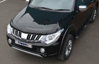 Дефлектор капоту (2015-2019, EuroCap) для Mitsubishi L200 рр