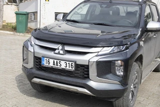 Дефлектор капота (2019-2025, EuroCap) для Mitsubishi L200 рр