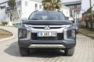 Дефлектор капота (2019-2025, EuroCap) для Mitsubishi L200 рр