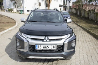 Дефлектор капота (2019-2025, EuroCap) для Mitsubishi L200 рр