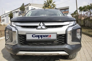 Дефлектор капота (2019-2025, EuroCap) для Mitsubishi L200 рр