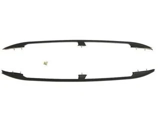 Рейлінги чорні Коротка, чавунні ніжки для Renault Trafic 2001-2015 рр