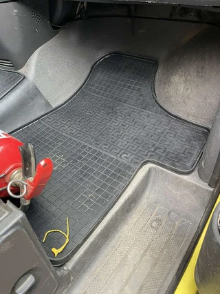 Гумові килимки (3 шт, Polytep) для Mercedes Vito W639 2004-2014 рр