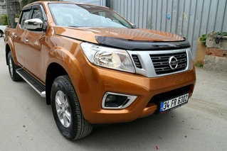 Дефлектор капоту (EuroCap) для Nissan Navara/NP300 2016- рр