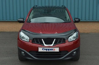 Дефлектор капоту (EuroCap) для Nissan Qashqai 2010-2014рр