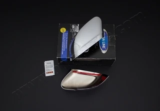 Накладки на дзеркала Варіант 2 (2 шт., пласт) для Volkswagen Caddy 2015-2020 рр