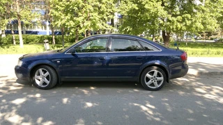 Накладки на арки (4 шт, чорні) для Ауди A6 C5 2001-2004 рр