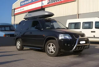 Кенгурятник WT003 нерж.) для Honda CRV 1996-2001 рр