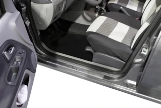 Накладки на пороги OmsaLine (4 шт., нерж.) для Renault Clio III 2005-2012 рр