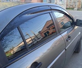 Вітровики (4 шт., Sunplex Sport) для Hyundai Accent 2006-2010 рр