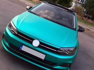 Накладки на дзеркала RLine-Look (2 шт) для Volkswagen Polo 2017- рр