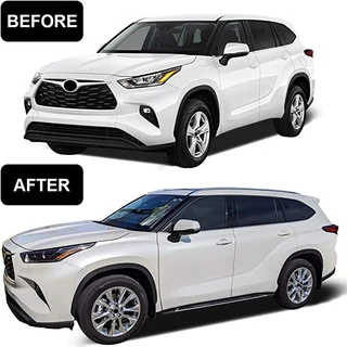 Бокові підніжки OEM (2 шт., Алюміній) для Toyota Highlander 2019- рр