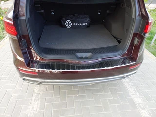 Накладка на задній бампер Carmos (нерж) для Renault Koleos 2016-2024 рр