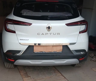 Кромка багажника (нерж.) для Renault Captur 2019- рр