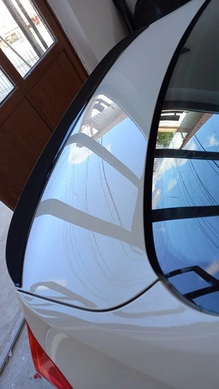 Спойлер LIP (Sunplex, чорний) для BMW 3 серія F-30/31/34 2012-2019 рр