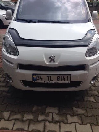 Дефлектор капоту (EuroCap довга) для Citroen Berlingo 2008-2018 рр