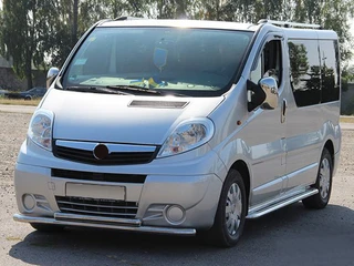 Передній захист ST014 (нерж.) для Renault Trafic 2001-2015 рр