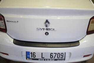 Накладка на задній бампер EuroCap (ABS) для Dacia Logan II 2013-2022 рр