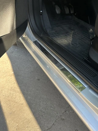 Накладки на пороги Carmos V1 (4 шт, нерж.) для Fiat Linea 2006-2018 рр