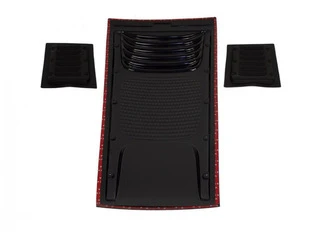 Накладка на капот V1 (ABS) для Toyota Hilux 2015- рр