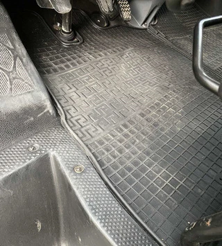 Гумові килимки (2 шт, Polytep) для Fiat Ducato 1995-2006 рр