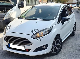 Накладки на дзеркала BMW-Style (2 шт) для Ford Fiesta 2008-2017 рр