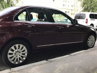 Накладки на дверні молдинги (6 шт, нерж) для Mercedes C-class W204 2007-2015рр