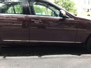 Накладки на дверні молдинги (6 шт, нерж) для Mercedes C-class W204 2007-2015рр