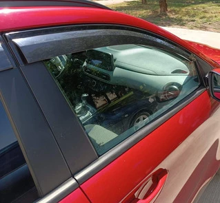 Вітровики (4 шт., Sunplex Sport) для Hyundai Kona 2017-2023 рр