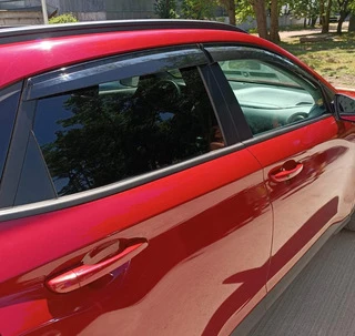 Вітровики (4 шт., Sunplex Sport) для Hyundai Kona 2017-2023 рр