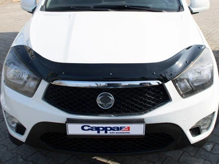 Дефлектор капота (2013-2018, EuroCap) для SsangYong Action рр
