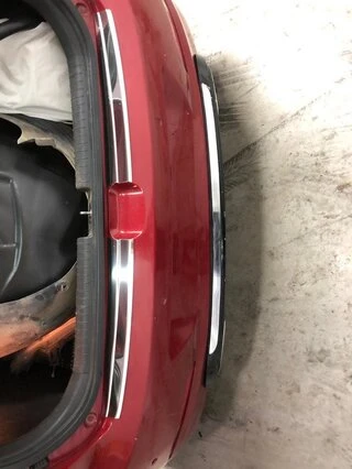 Накладки на задній бампер Carmos (Active, 2 част., нерж) для Hyundai I-20 2014-2020 рр