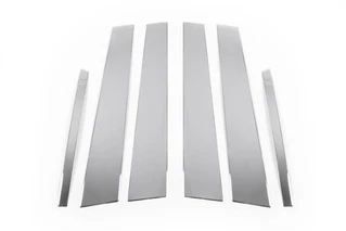 Молдинг дверних стійок (SD, нерж.) для Volkswagen Passat B6 2006-2012рр