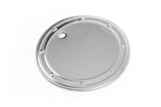 Накладка на люк бензобака (нерж) Carmos - Турецька сталь для Ford Connect 2006-2009 рр