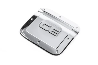 Накладка на бак (хром пласт) HB для Kia Cerato 1 2004-2009 рр