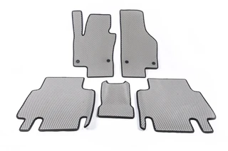 Поліуретанові килимки (2 ряди, EVA, сірі) для Volkswagen Sharan 2010- рр