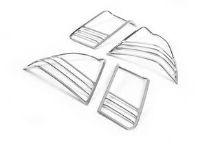 Накладки на стопи (2 шт, пласт.) для Honda Civic Sedan VII 2001-2006 рр