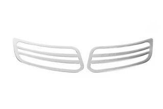 Накладки на повітрозабірник Carmos (2 шт., нерж) для Mercedes Sprinter W907/W910 2018- рр