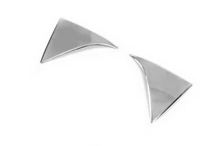 Накладка трикутник на задні двері (нерж) для Kia Sportage 2015-2021 рр