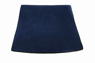 Килимок багажника (EVA, синій) (5 місць) для Ауди Q7 2005-2015 рр