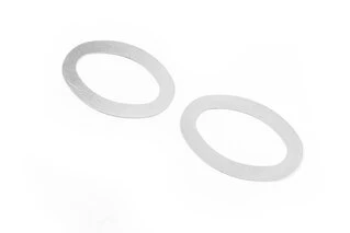 Обведення поворотника Carmos (2 шт., нерж.) для Citroen C-2 2003-2009 рр