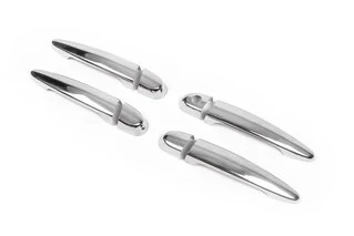 Накладки на ручки (4 шт, нерж) для BMW 3 серія E-90/91/92/93 2005-2011 рр